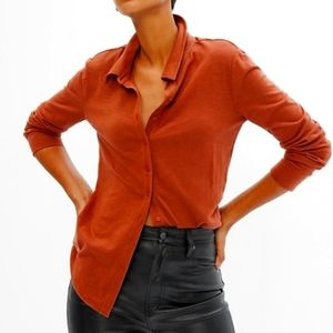 Soft button-up shirt